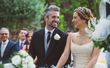 Novios en el altar