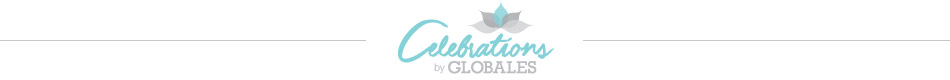 Logo celebrations by globales